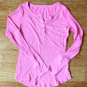 GAP / women’s waffle henley